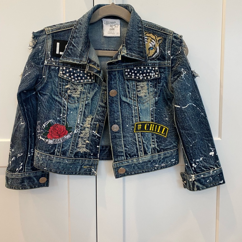 Adorable Jean jacket for girls
